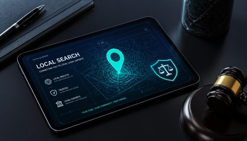 Local search domination and Google Business Profile management for family lawyers.