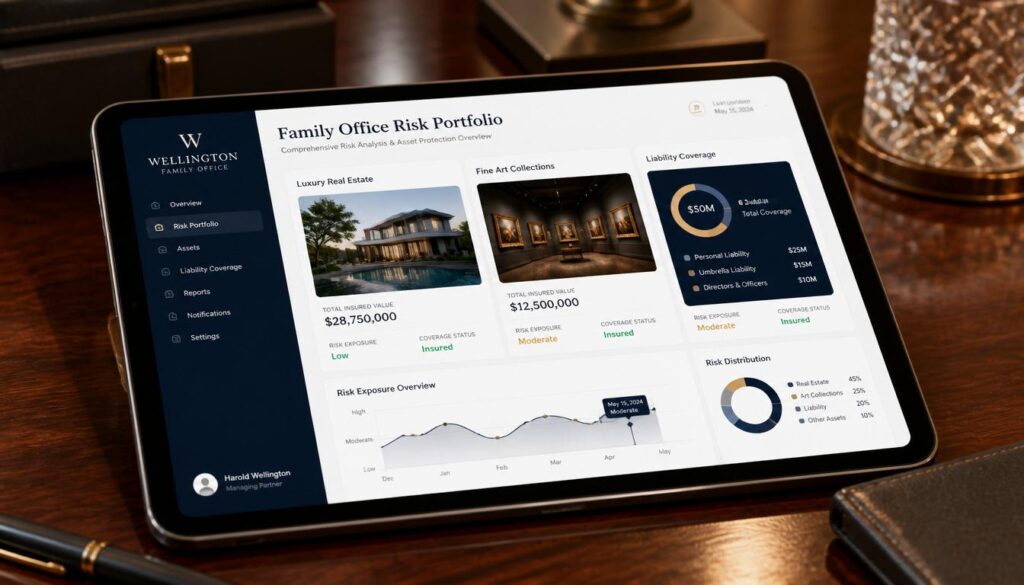 Digital marketing strategies and lead generation for luxury estates and family office insurance portfolios.
